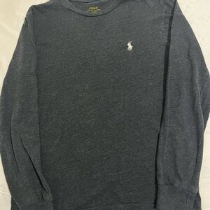 Polo by Ralph Lauren Men's Gray Long Sleeve Shirt Size Small